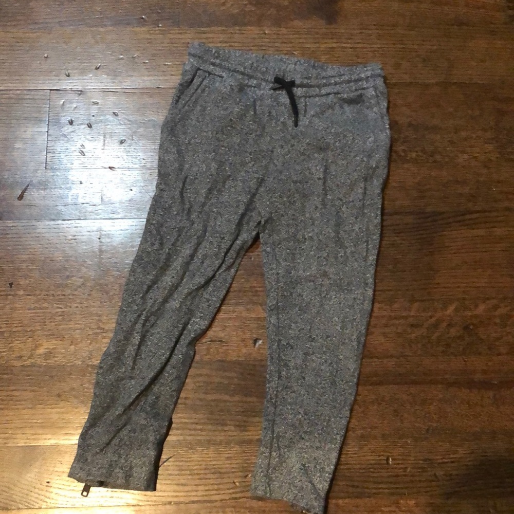 Rockets of Awesome gray joggers with zipper bottom